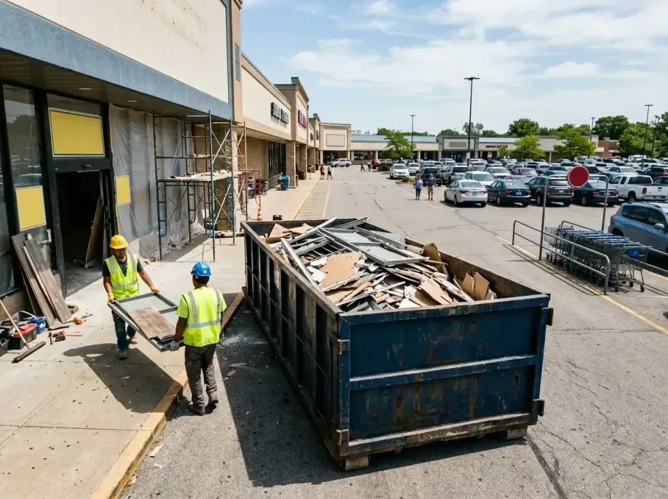 retail-store-renovation-debris-003 — frequently asked questions, Roll-off Dumpster Rentals in Teays Valley, WV